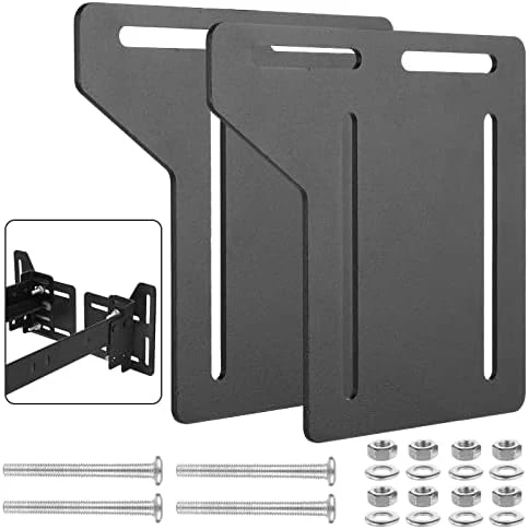 Pearabbit Headboard Brackets For Metal Bed Frame Full To Queen Conversion Kit, Modification Attachment Hardware Adapter (2pack) - Image 6