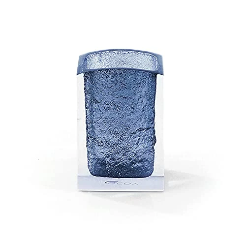 Gedy Antares Portacepillos, Resin, Blue, 6.2 x 8 x 11.7