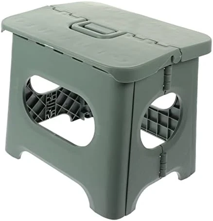 Garneck Folding Chairs Folding Foot Stool Step Stool For Kids Collapsable Stool Collapsible Footstool Garden Stool Small Folding Portable Plastic Stool Foldable Fishing Stool Kids Stool - Image 12