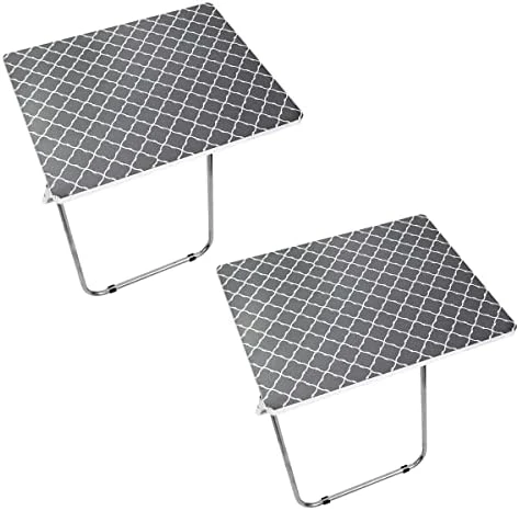 Home Basics Durable Decorative Bedside, Single Pack, White - Image 7