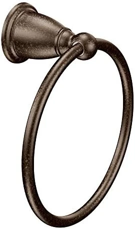 Moen YB2286BN Brantford Collection Traditional Single Post Bathroom Hand -Towel Ring, Brushed Nickel - Image 7