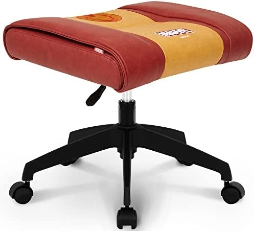 NEO CHAIR Licensed Marvel Multi-Use Stool W/Wheel : Video Game Stool Gaming Chair Stool Footstool Simple Chair Footrest Meeting Chair Swivel Height Adjustable (Iron Man Black) - Image 9