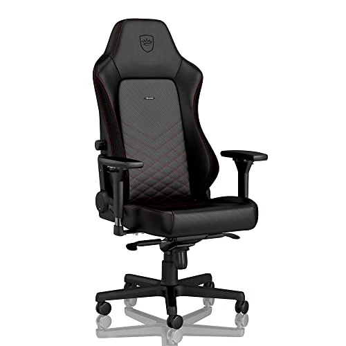 Noblechairs Hero Gaming Chair/Office Chair With Lumbar Support, PU Faux Leather, Black - Image 15