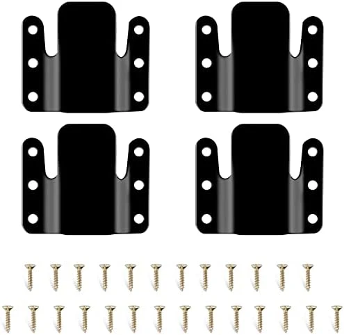 DEEPDREAM 12 Pcs Sectional Couch Connectors Metal Couch Clips Sofa Connector Interlocking Furniture Connector With 28 Pcs Screws - Image 5