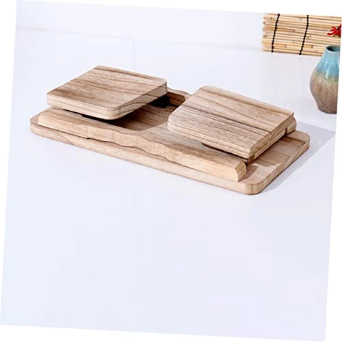 Toddmomy Buddha Kneeling Stool Adjustable Stool Collapsible Stool Portable Folding Stool Yoga Meditation Bench Zazen Bench Meditation Kneeling Stool Non-Skid Stool Kneel Stool Wooden Stool - Image 5