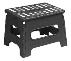Superior Folding Stool 9 In. Black