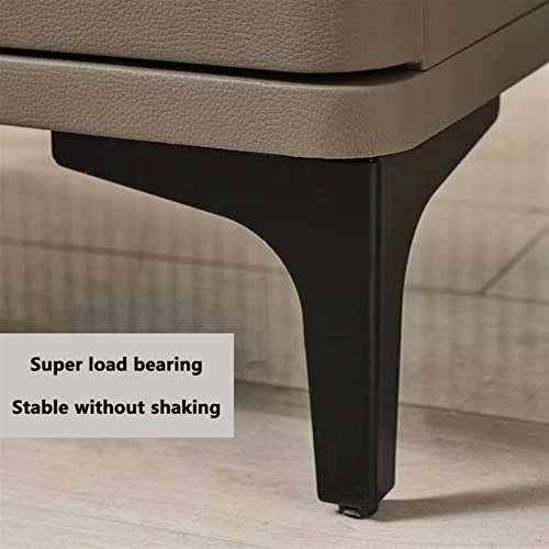 ARCIDO 8Pcs10/13/15/17cm Black Sofa Furniture Furniture Legss For Bed Chair Desk Dresser Bathroom Cabinet Coffee Table Yitaowang (Color : Silver-17cm-8pcs) - Image 4