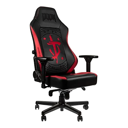 Noblechairs Hero Gaming Chair/Office Chair With Lumbar Support, PU Faux Leather, Black - Image 11