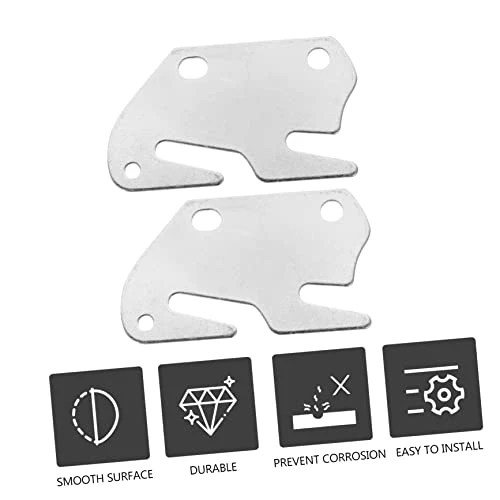 Beavorty 2pcs Furniture Connector Frame Holder Ornament Holders Metal Bed Frame Bed Frame Brackets For Headboard Wood Bed Brackets Headboard Brackets For Metal Bed Frame Bed Hook Plate Tool - Image 3