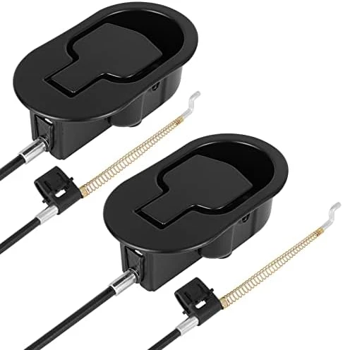 Nonley 2 Pack Metal Recliner Handle Replacement Parts With Cable,Universal Recliner Sofa Chair Couch Pull Handle, Fits Most Major Recliner Chair Furniture, Exposed Cable Length 4.9inch - Image 7