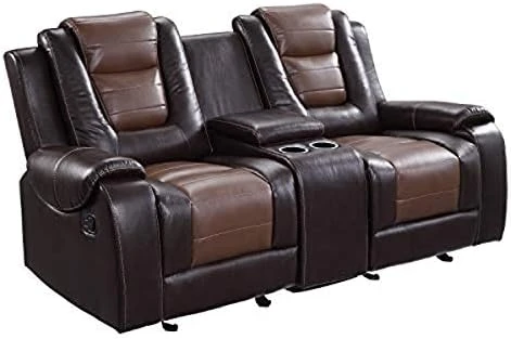 Lexicon Matteo Glider Reclining Chair, Two-Tone Brown - Image 7