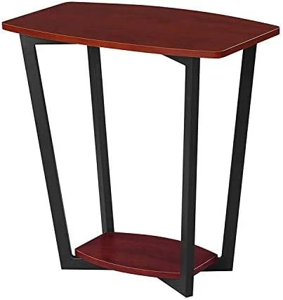 Convenience Concepts Graystone End Table, Weathered Gray / Black Frame - Image 6