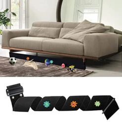 3 Inch Toy Stopper Under Couch,Under Couch Blocker For Pets,Toy Blocker For Under Couch Carpet,Under Couch Bumper,Under Couch Blockers,Sofa Bloker,Under Bed Blockers For Dogs,Pet Couch Blocker