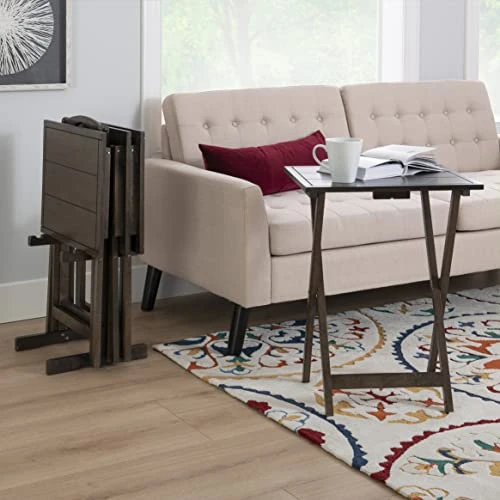 Powell Company Powell Payson Grey Tray Table - Image 2