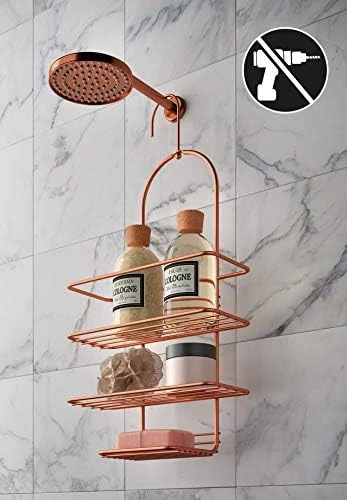 Metaltex Reflex Assorted Shelves Shelf 2 Heights 2 Pisos Copper - Image 9