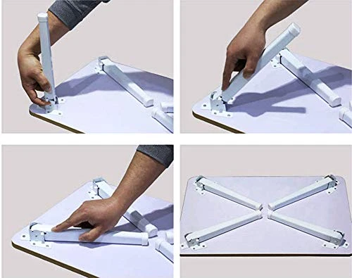 LKBBC Laptop Table For Bed, Bed Tray Tables For Adults And Kids Low Foldable Portable Computer Stand Drawing Reading Studying Floor Table, TV Tray Holder For Couch Sofa - Image 3