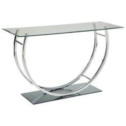 Coaster Furniture Sofa Table Chrome 704989