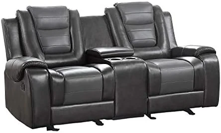 Lexicon Matteo Glider Reclining Chair, Two-Tone Brown - Image 8