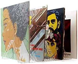 Hudson Hi-Fi Vyramid® Vinyl Record Storage Record Holder For Albums - Vinyl Organizer Record Album Storage Fits 7" 10" 12" Discs 45 78 RPM - Acrylic Vinyl Storage Rack Holds 22LPs - One Pack - Image 8