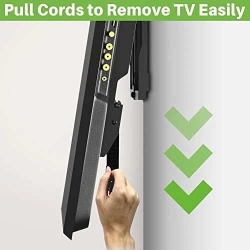 USX MOUNT TV Wall Mount Low Profile For Most 37-70 Inch TV,Universal TV Wall Mount Fit 16", 18", 24" And Weight Capacity 132lbs,Max Vesa 600 X 400mm, Fixed And Space Saving TV Bracket - Image 3