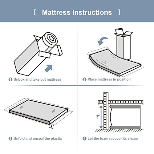 Moonlight Family Noiseless 3β Pack N Play Mattress, 38βx26β Premium Foam Portable Pack And Play Mattresses, Odorless & Steady Playard Mattress Fits ONLY Playpens (28.5 * 39.5"), Giraffe - Image 5