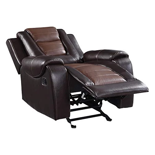 Lexicon Matteo Glider Reclining Chair, Two-Tone Brown - Image 5