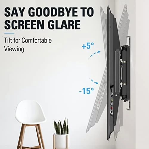 Mounting Dream UL Listed TV Wall Mount For Most 42-84 Inch LED LCD OLED TV,Full Motion TV Mount TV Bracket With Articulating Arms, Max VESA 600x400mm, Up To 100LBS, Fits 16", 18", 24" Studs - Image 3