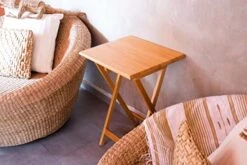 Aile Color Rectangular Folding Table