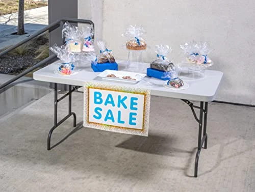 Iceberg - 65513 30" X 60" Folding Table, Platinum, IndestrucTable TOO 500 Series (MADE IN USA) - Image 6