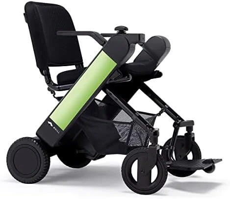 WHILL Model F Power Chair - Convenience And Performance - With Foldable Design, Smart Technology, And Remote Control Via App - A Perfect Mobility Solution For Adults And Elderly. - Black (One Size) - Image 6