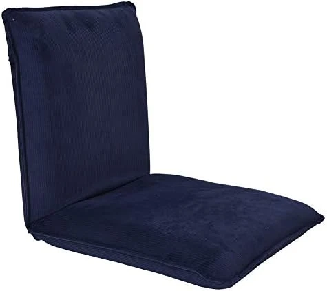 Sundale Folding Floor Chairs Video Gaming Chair For Adults, Adjustable Chaise Lounge Indoor Padded Floor Seating With Back Support, 5-Position Comfy Meditation Chair For Bedroom - Tan - Image 7