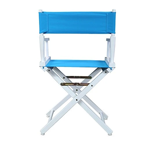 Casual Home 200-01/021-27 Director Chair 18" - Classic Height WhiteFrame/Turquoise Canvas - Image 4