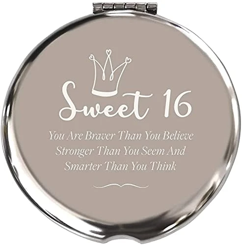 16th Birthday Gifts For Girls, Sweet 16th Birthday For Bestie Daughter BFF, Makeup Mirror