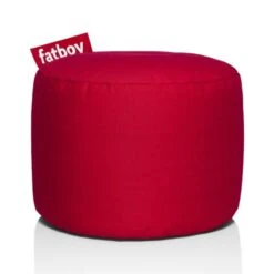 Fatboy Point Stonewashed Bean Bag, Red