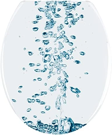 WENKO Toilet Seat Orchid-rustproof Stainless Steel Mounting, 37.5 X 44.5 X 10 Cm, Multicolor - Image 8