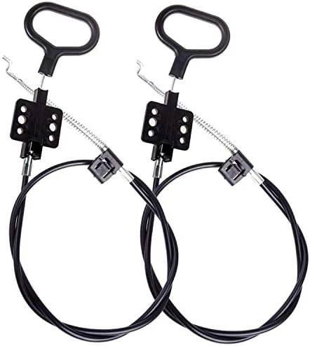 STARVAST Sofa Recliner Cables, 2Pcs Couch Release Cables Replacement D Ring Couch Recliner Pull Handle, Hook Exposed Cable Length (4.75") Total Length 36.5 Inch - Image 8