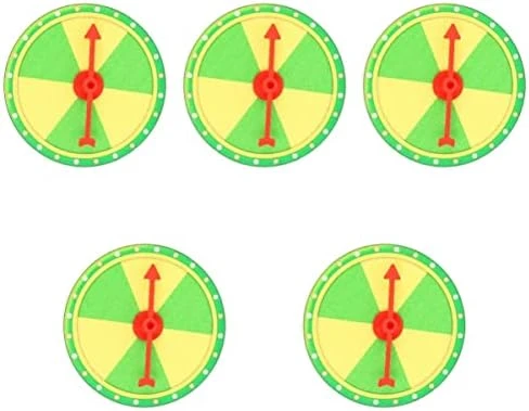 CANIGHT 1set Favors Birthday Indoor Cm Party Decorative Show Tabletop Win Turn Game Mini Draw Activity Activities Pub Yellow Raffle Prop Family Wedding The Hanging Portable Night Gaming - Image 9