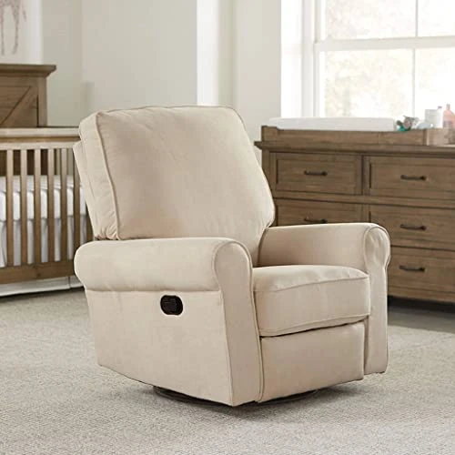 GENERIC Glider Natural Modern Contemporary Polyester Recline