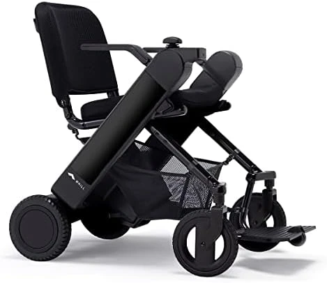 WHILL Model F Power Chair - Convenience And Performance - With Foldable Design, Smart Technology, And Remote Control Via App - A Perfect Mobility Solution For Adults And Elderly. - Black (One Size) - Image 5