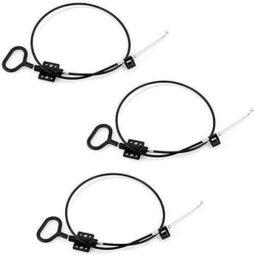 STARVAST Sofa Recliner Cables, 3 Pcs D-Ring Recliner Release Cables Couch Recliner Replacement Part Pull Handle Cable, Hook Exposed Cable Length (4.75") Total Length 36.5 Inch - Image 5