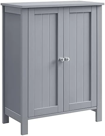 VASAGLE Bathroom Floor Storage Cabinet, Bathroom Storage Unit With 2 Adjustable Shelves, Bathroom Cabinet Freestanding, 11.8 X 23.6 X 31.5 Inches, White UBCB60W - Image 8