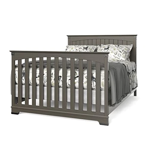 Child Craft Redmond 3-Piece Baby Nursery Set With 4-in-1 Convertible Crib, 3-Drawer Dresser, And 4-Drawer Chest, Dapper Gray - Image 5