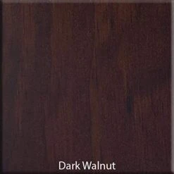 CC KITS Full-Size Conversion Kit Bed Rails For Bertini Baby Cribs | Multiple Finishes Available (Dark Walnut)