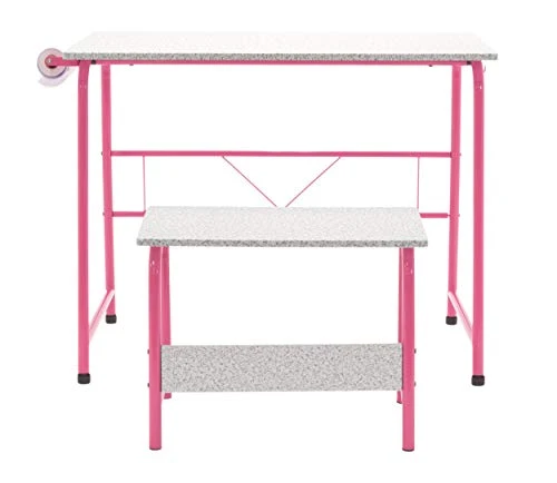 SD Studio Designs Project Center, 55125 Craft Table Play Desk With Bench, Pink - Image 3