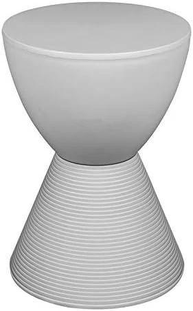 LeisureMod Modern Boyd Side Table Indoor And Outdoor Use, 16.75" H X 11.75" W X 11.75" D (Black) - Image 9