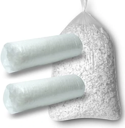 NiceLady Shredded Memory Foam Filling For Bean Bag Filler Foam Refill For Pillow Dog Beds Chairs Cushions And Arts Crafts, Added Gel Particles (White, 1 * 5 Pound) - Image 4