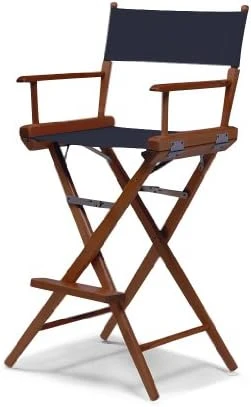 Telescope Casual World Famous Bar Height Director Chair, Forest Green With Walnut Frame - Image 5