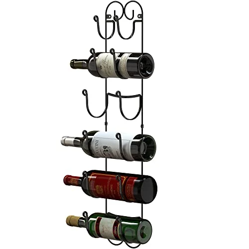 DecoBros Wall Mount Multi-Purpose Towel/Wine/Hat Rack, Bronze - Image 2