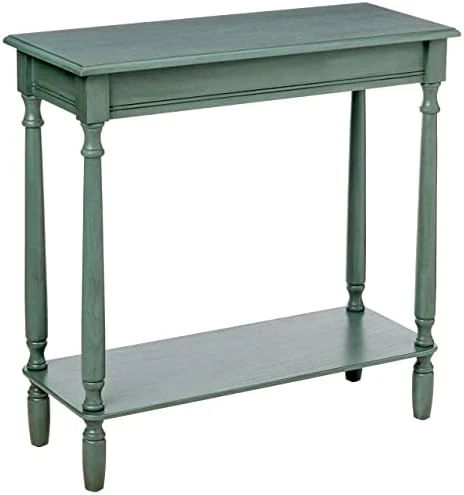 Decor Therapy Simplify Rectangular Console Table, Antique Navy - Image 4