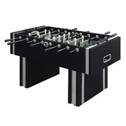 BOWERY HILL Contemporary Foosball Table In Black